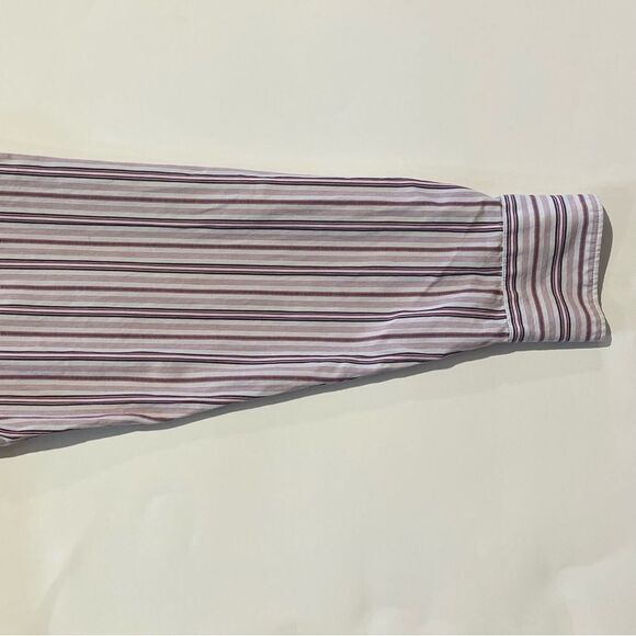 Tommy Bahama 100% Cotton Long Sleeve Striped Button Down Men's Size Large - Picture 9 of 15